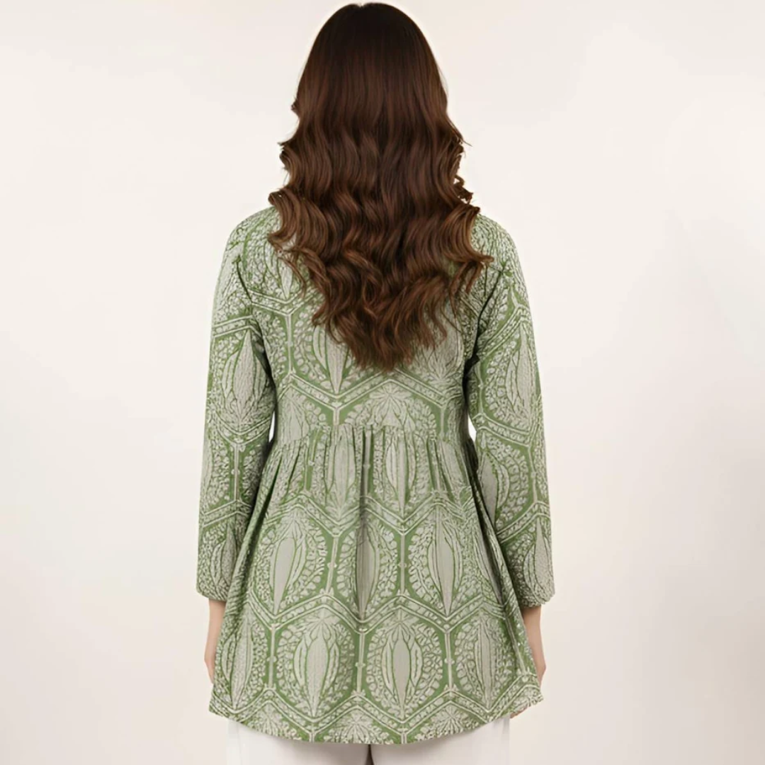 Printed Short Kurti - Image 2